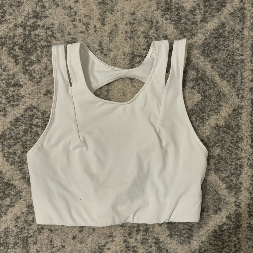 Lululemon White Sports Bra